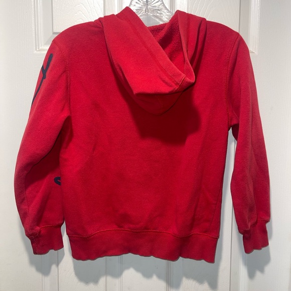 Unisex Tommy Hilfiger Red Full Zip Sweatshirt S (8/10) - Picture 4 of 4